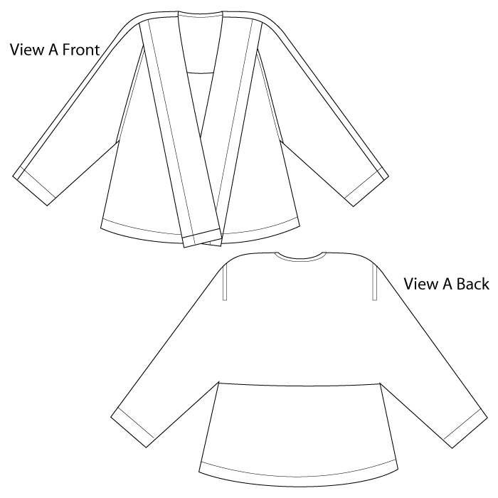 Haiku Two Jacket PDF Pattern (Download)