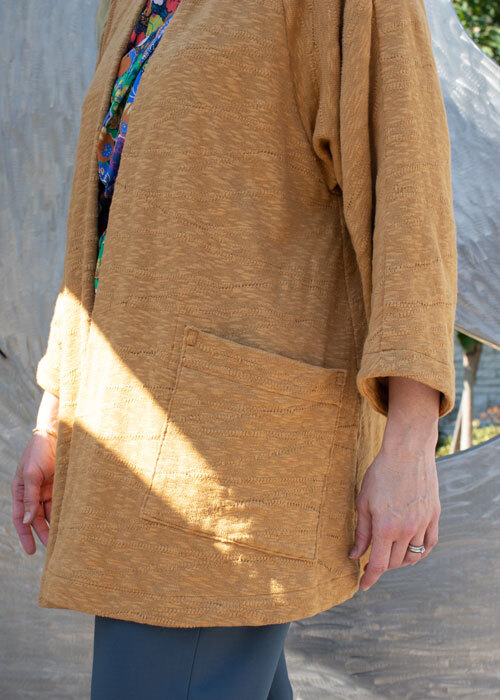 Pocket detail of the Haiku Two Jacket.