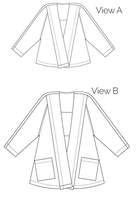 Haiku Two Jacket PDF Pattern (Download)