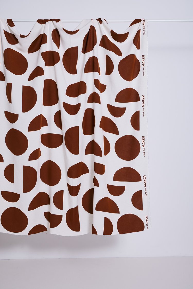 Viscose/Linen - Sienna Red -END CUT