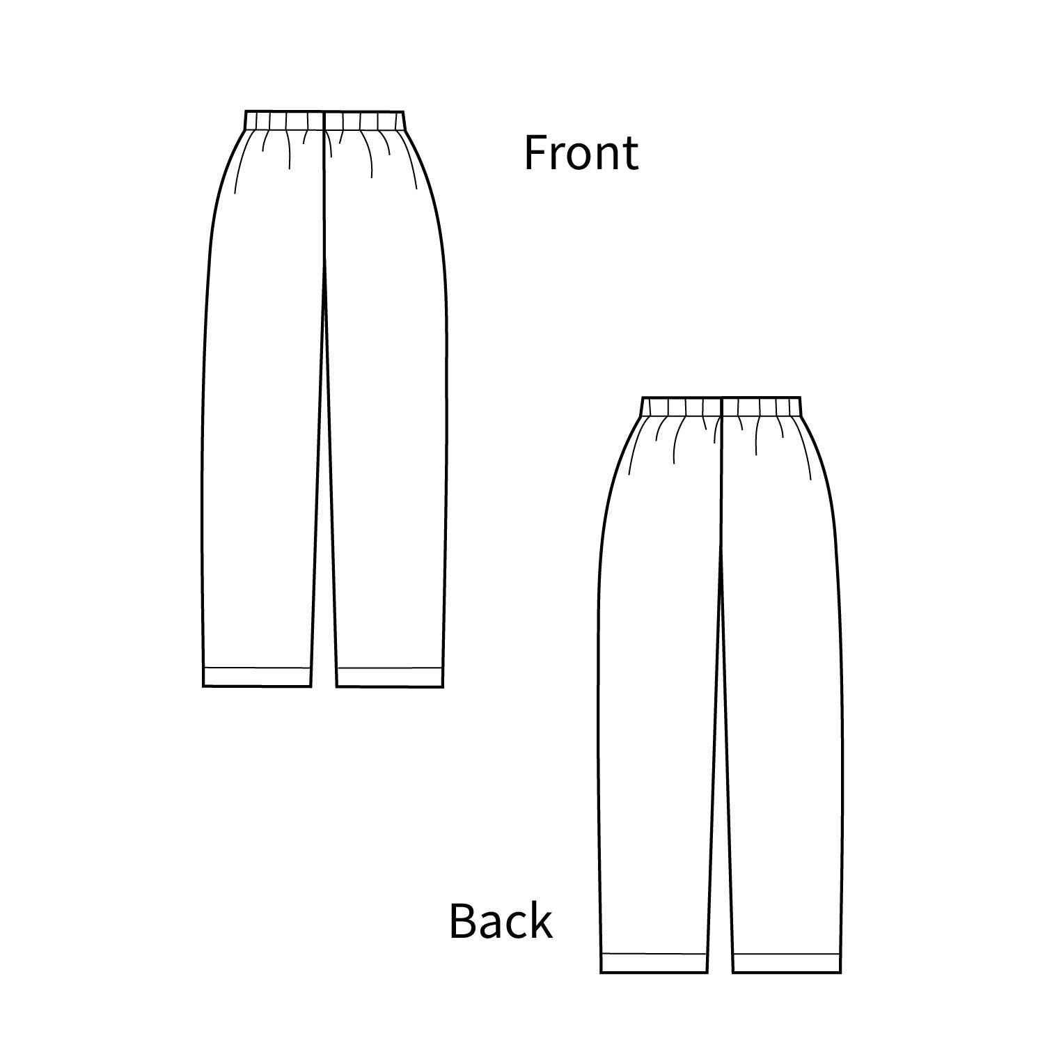 Saltwell Pants PDF Pattern (Download)