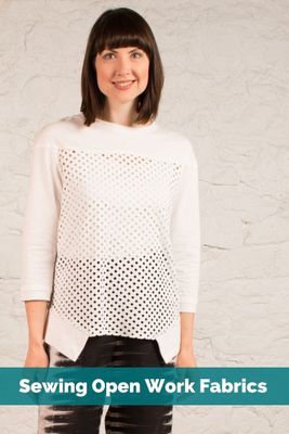 Sewing Open Work Fabrics (Download) SC1502