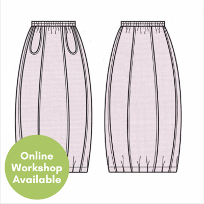 Metro Skirt Digital PDF Pattern (Download)