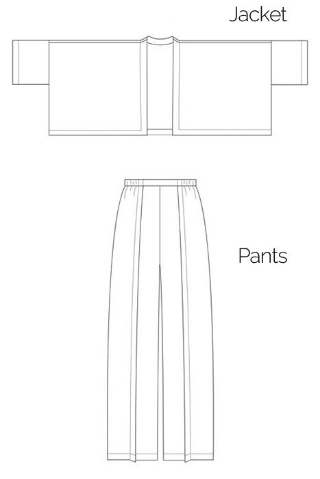 Plaza Jacket &amp; Pants Digital PDF Pattern (Download)