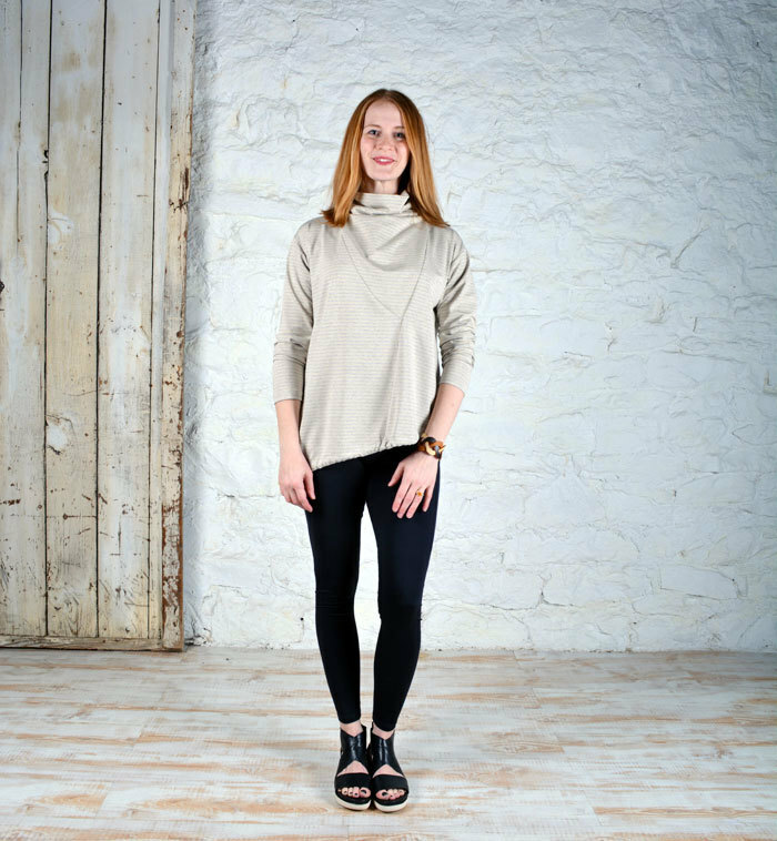 Barcelona Top in Stripe Knit Barcelona Top in Stripe Knit