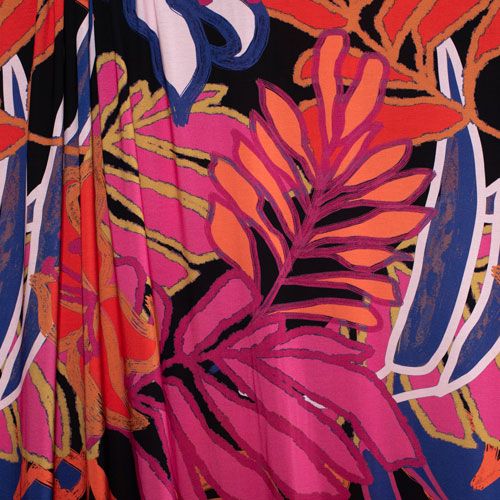 Jersey Knit - Pink Tropical