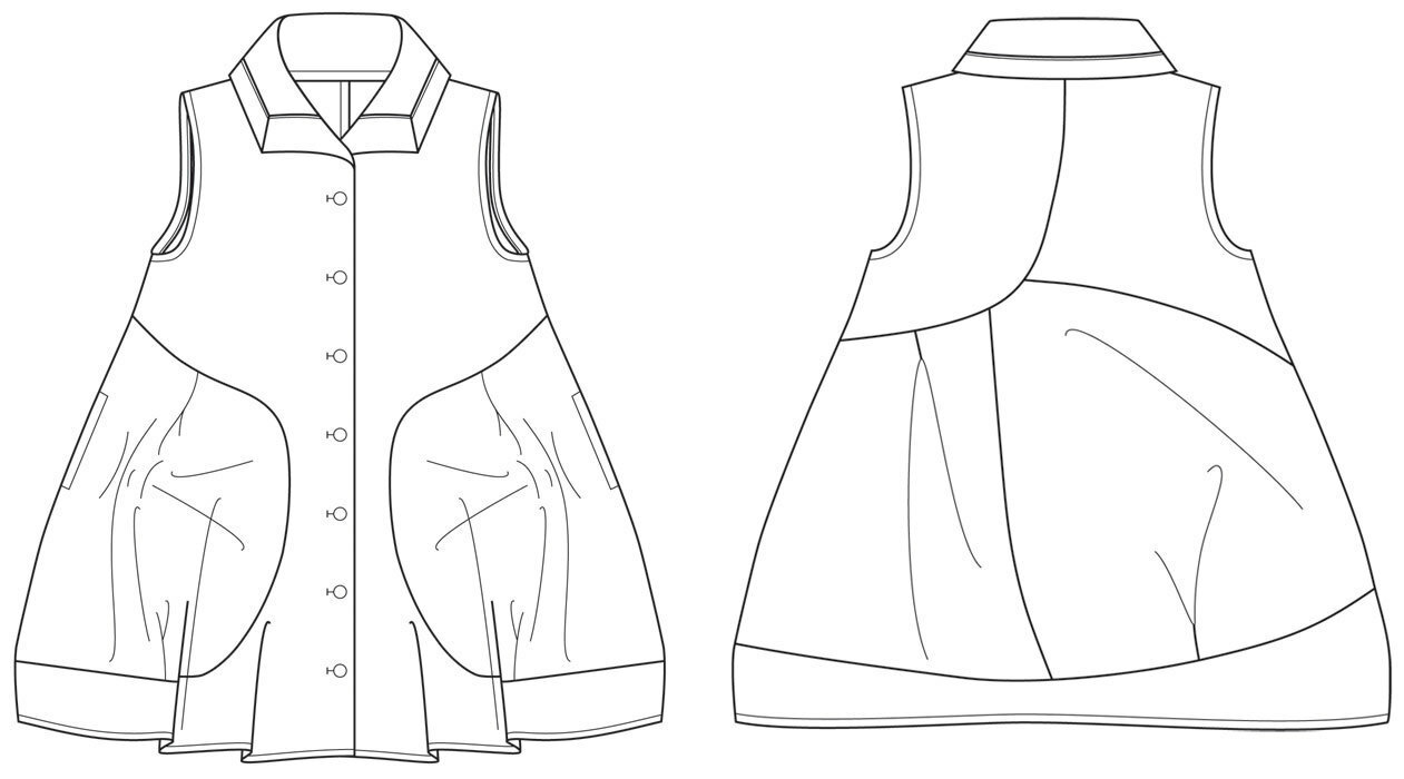 Fillmore Duster Front & Back Tech Fillmore Duster Front & Back Tech