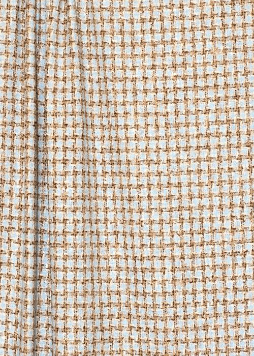Tweed - Egg Blue &amp; Nest Brown - END CUT