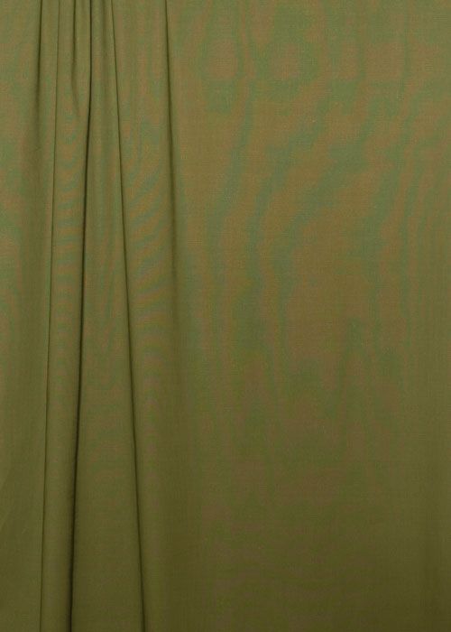 Viscose/Linen Stretch - Olive