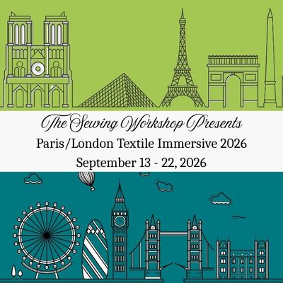 2026 Paris/London Textile Immersive - Double Occupancy (Non-Refundable Deposit) SCPL2026DO