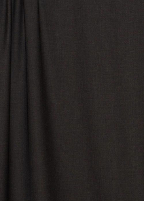 Wool Flannel Suiting - Black