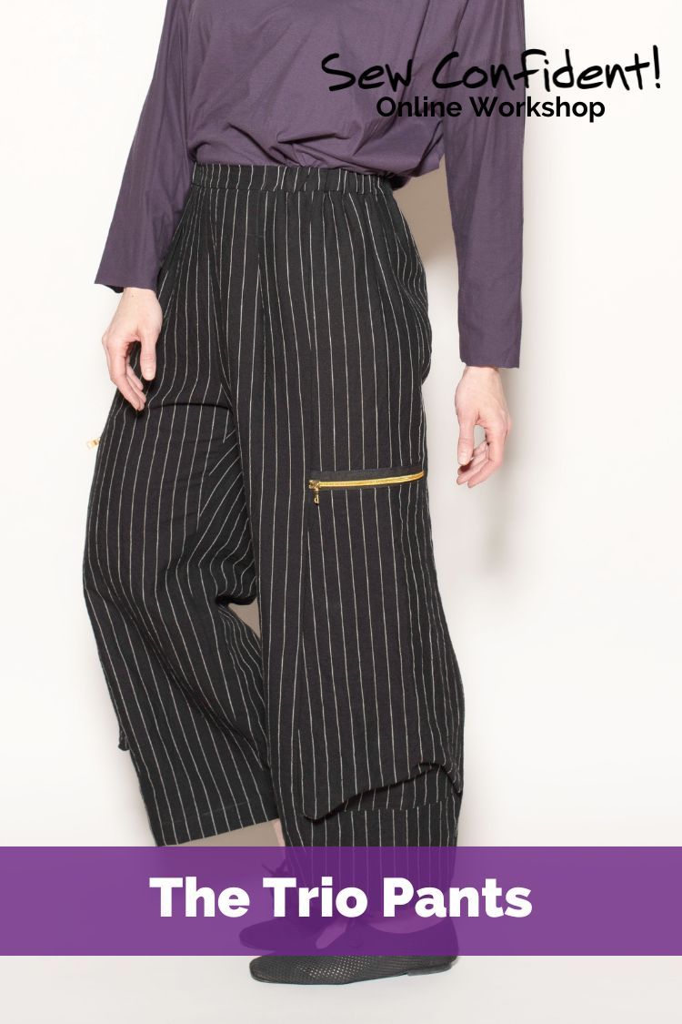 Trio Pants Sew Confident! Tutorial (Download)