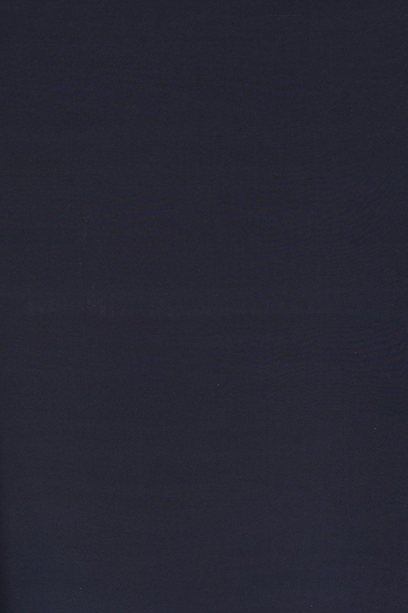 Silk 4-Ply Crepe - Navy