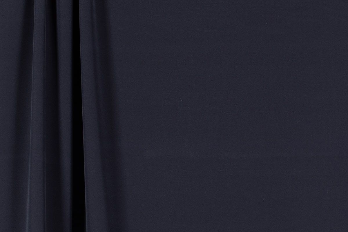 Silk 4-Ply Crepe - Navy