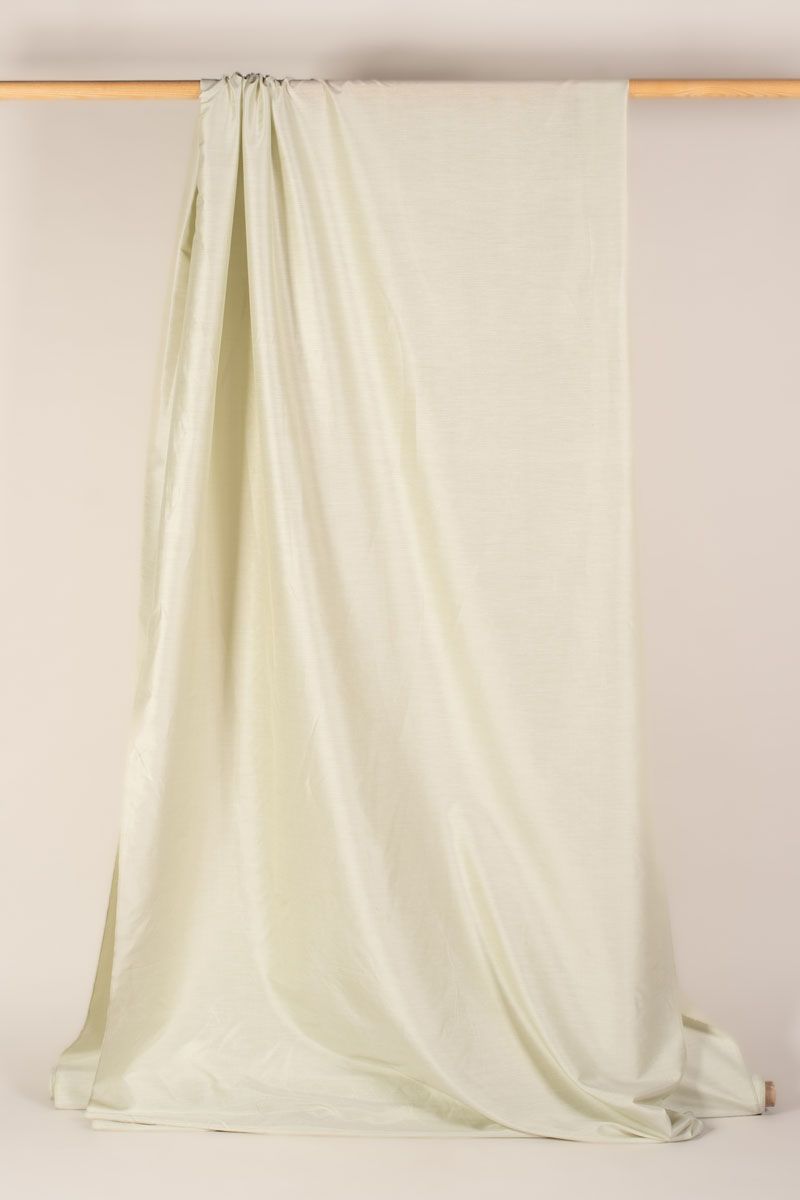 Silk/Cotton Broadcloth - Sugar Mint