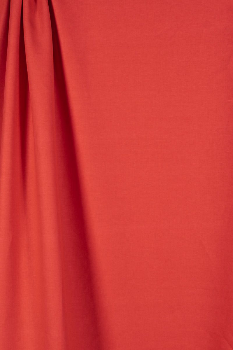 Linen - Coral Red