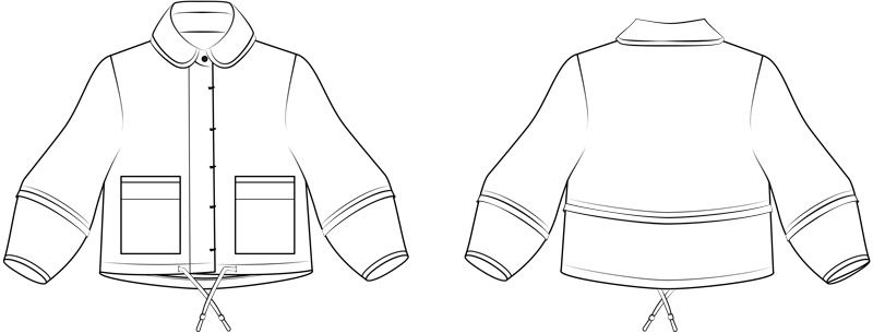 La Fonda Jacket PDF Pattern (Download) La Fonda Jacket PDF Pattern (Download)