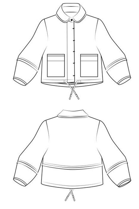 La Fonda Jacket PDF Pattern (Download) La Fonda Jacket PDF Pattern (Download)