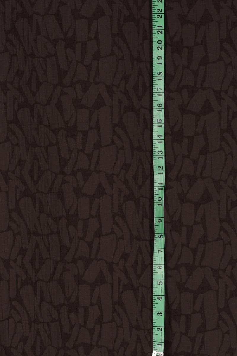 Cotton/Linen Jacquard - Espresso