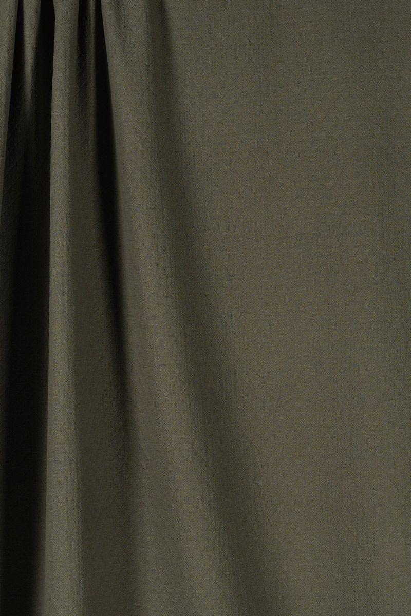 Woven Cotton Jacquard - Khaki