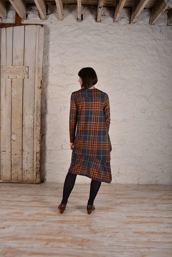 Memphis Dress in Plaid Knit Memphis Dress in Plaid Knit
