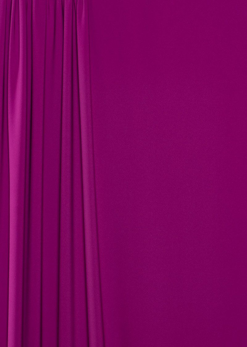 Stretch Crepe - Orchid Purple