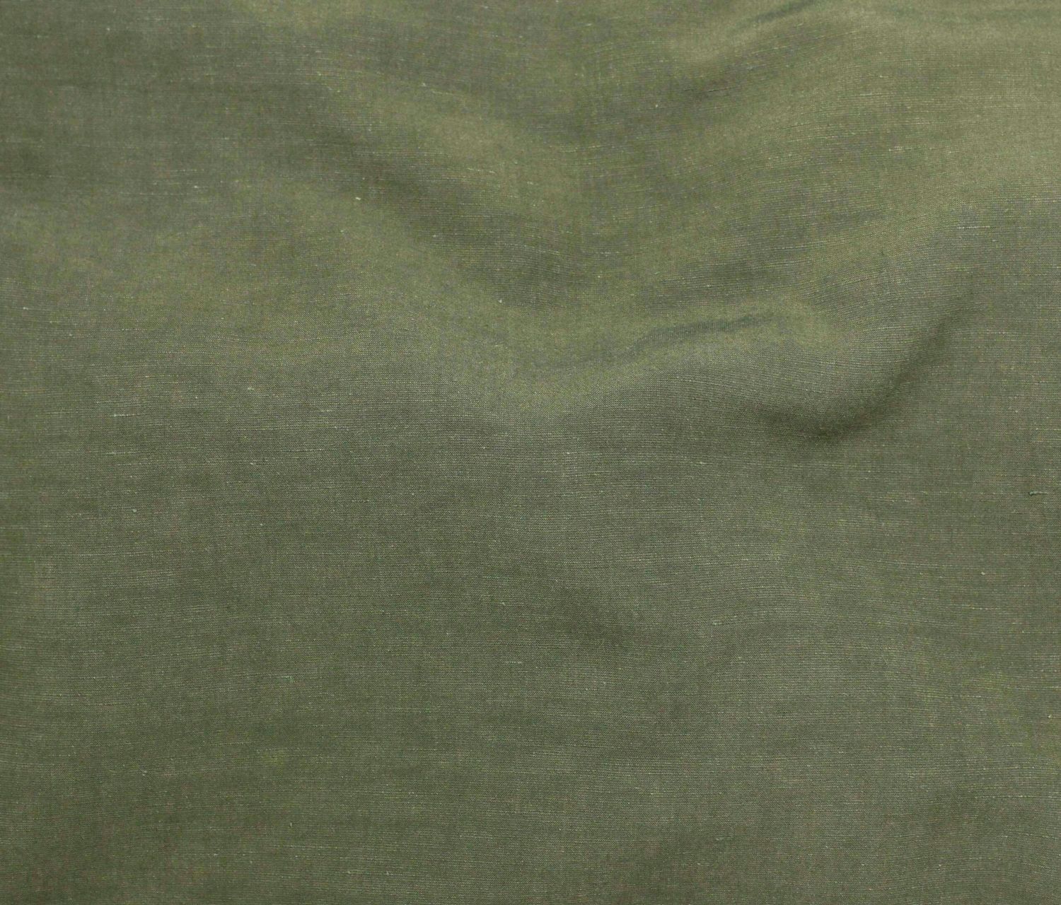 Viscose/Linen - Military Green