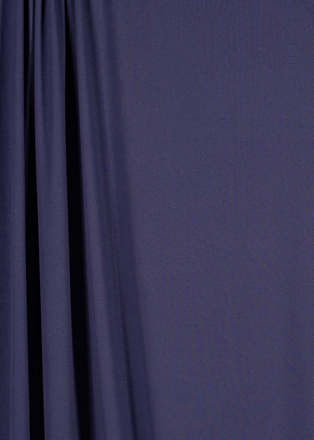Organic Cotton Knit Ribbing - Blue Dusk