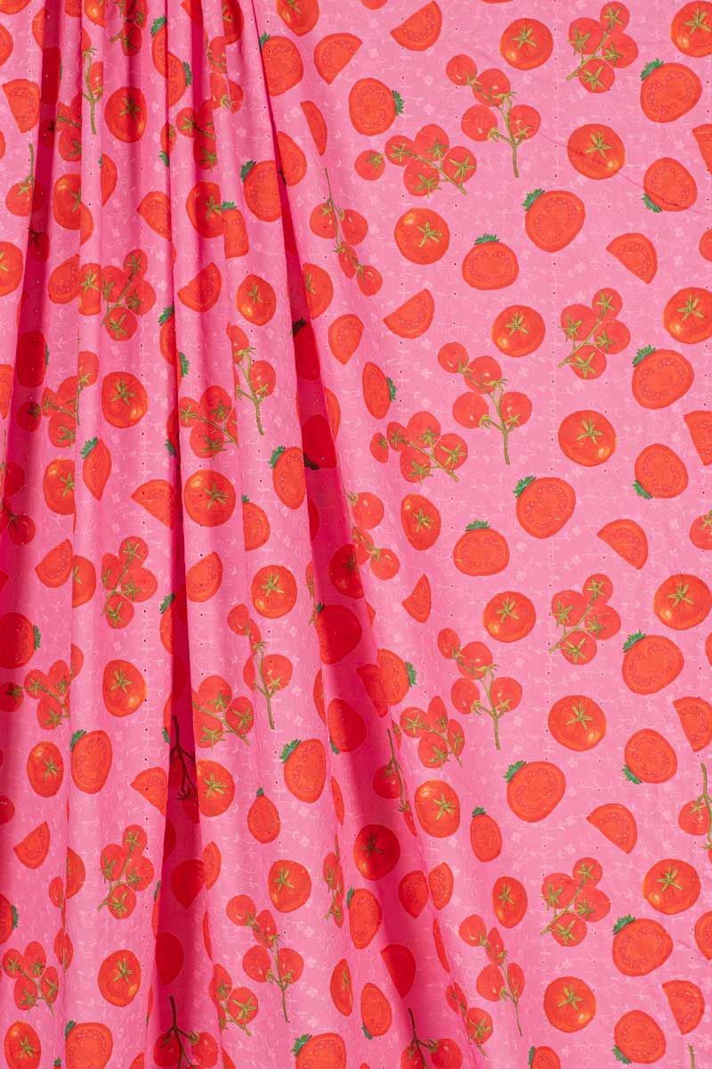 Cotton Eyelet - You Say Tomato