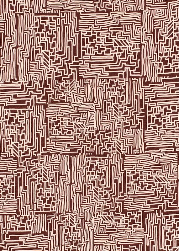 Rayon Knit - Squiggles