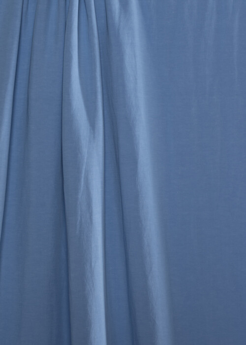 Viscose/Linen - Mykonos Blue - END CUT