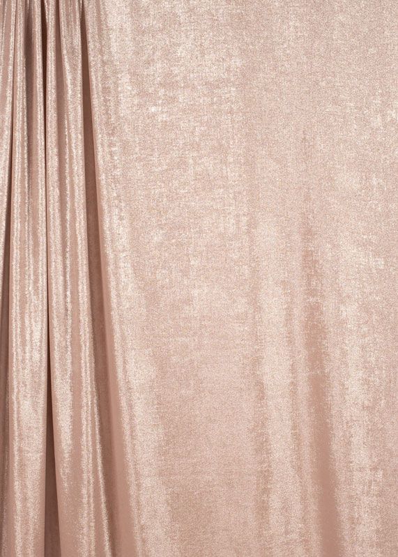 Metallic Poly - Blush Pink