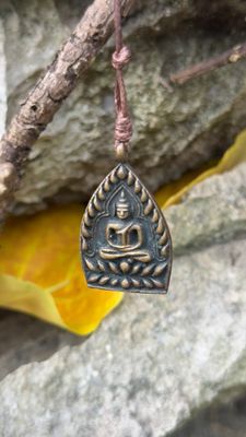 Buddha Meditating- Necklace 