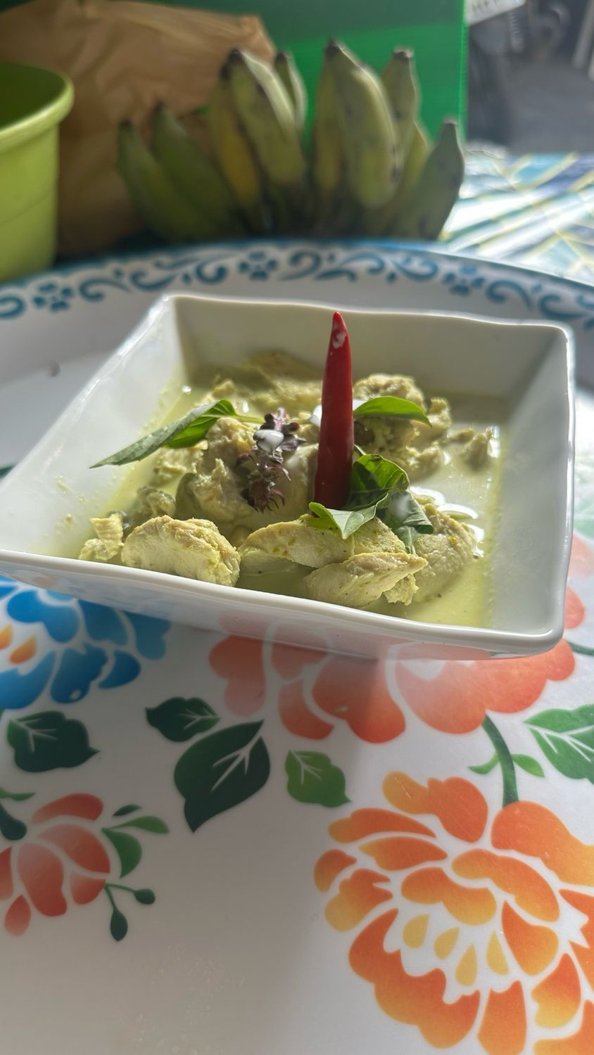 Chicken Green Curry Soup