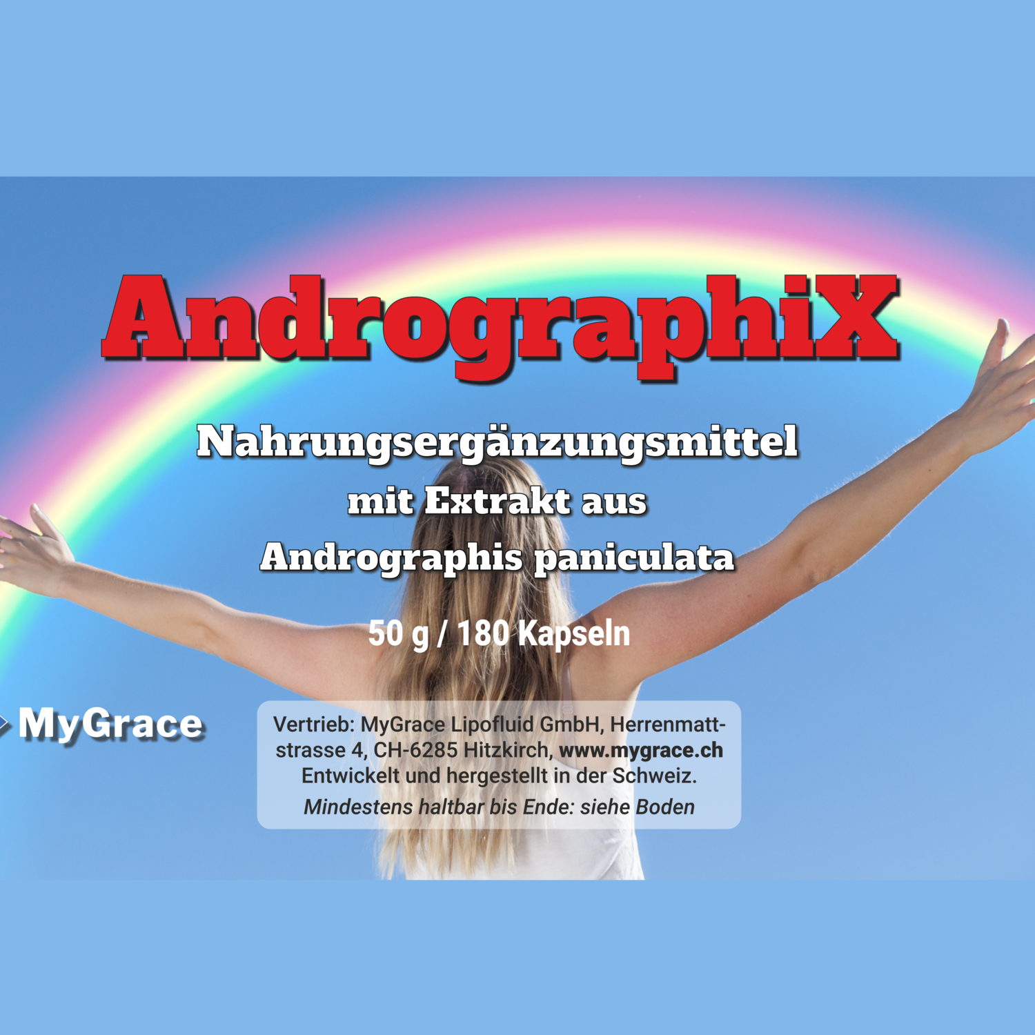 AndrographiX 180 Kapseln 100 mg