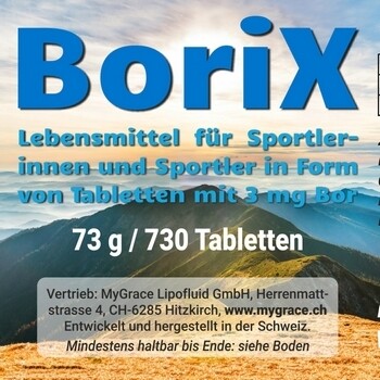 MyGrace BoriX 3 mg Bor 730 Tabletten