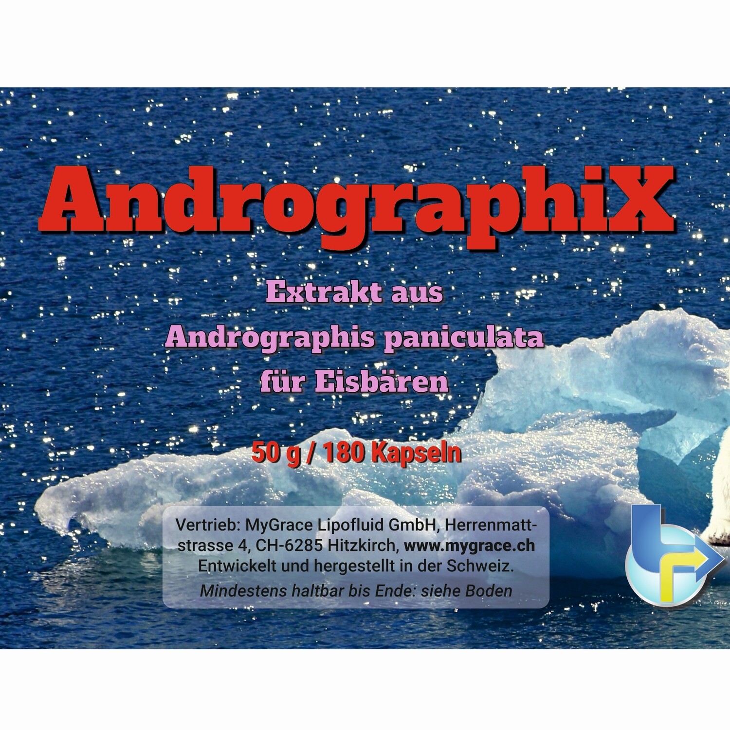 AndrographiX für Eisbären 180 Kapseln 100 mg