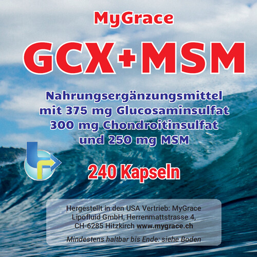 Glucosamin + Chondroitin + MSM 4 Monats-Pack (2 Dosen)