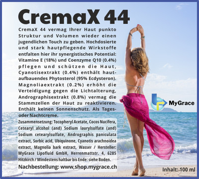 MYGRACE CremaX 44