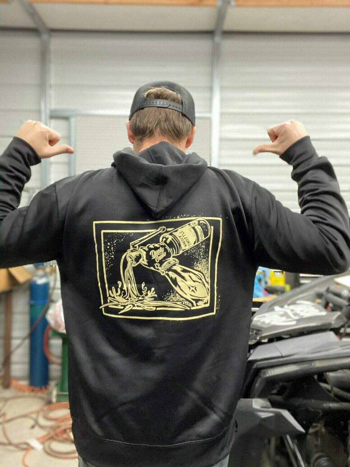 Whisky Throttle Zip Hoodie