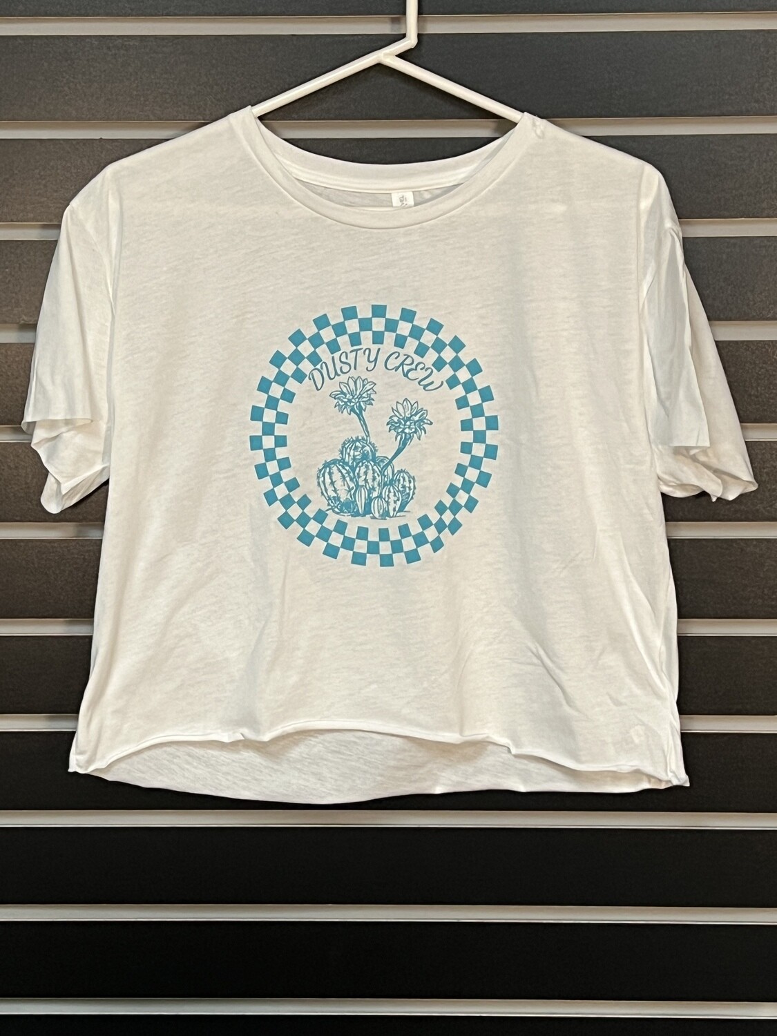 Dusty Cactus Crop Tee, SIZE: S