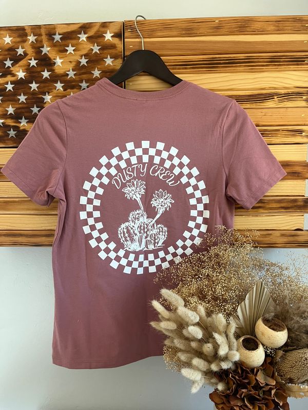 Dusty Cactus Tee- Mauve