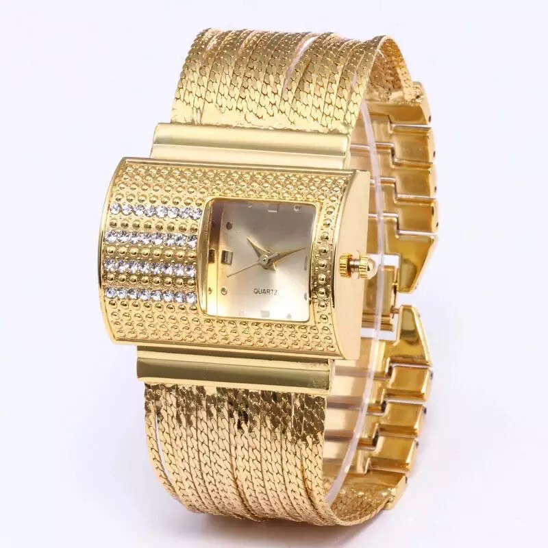 Luxury Gold Steel Watch