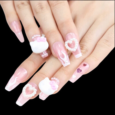 Pretty In Pink Press On Nails