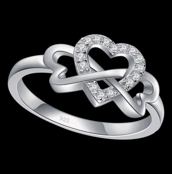 925 Silver Love Always Ring