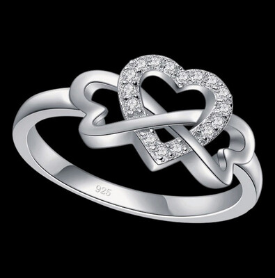 925 Silver Love Always Ring