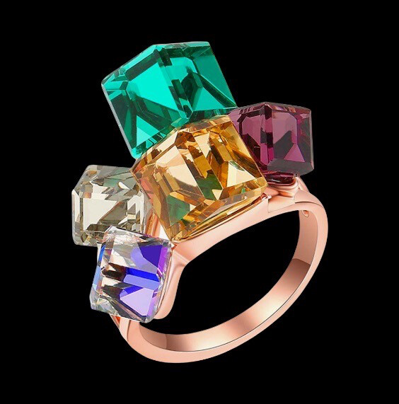 Colorful You Crystal Ring