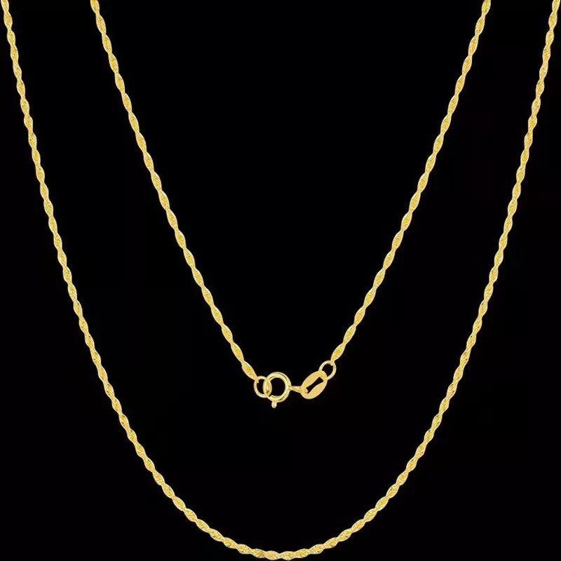 Fine Rope Chain 18k Gold