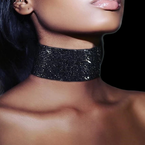 Sequin Choker