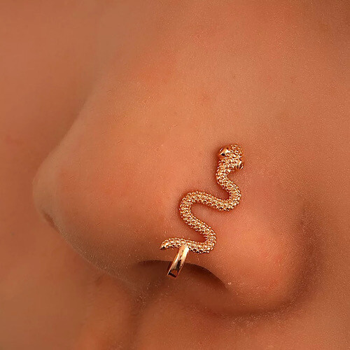 Snake Cuff Nose Ring